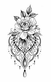 White Background Tattoo For Man And Woman Mandala Tattoo Design Tattoos For Guys Tattoos