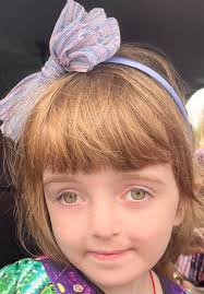 Why are my granddaughter's eyes gold?
