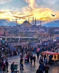 Sunset Eminonu Istanbul Istanbul Fotograf Geziler