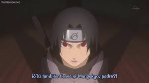 Itachi Ve El Mangekyo Sharingan De Su Padre Fugaku Sub Espanol Youtube