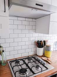 According to the different series, its chromatic intensity varies from brighter tones of light grey to more intense tones of dark grey, with. Kitchen Progress Subway Tiles With Contrast Grout Hello Victoria