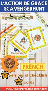 L Action De Grace French Thanksgiving Activities Scavenger Hunt Game Word Wall Thanksgiving Activities Scavenger Hunt Games Thanksgiving Vocabulary