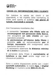 0362 245442 orari di apertura dal lunedì al venerdì dalle 8.20 alle 13.25 e dalle 14.35 alle 15.55 Banca Mps Modifica Orari Apertura Al Pubblico Giglionews