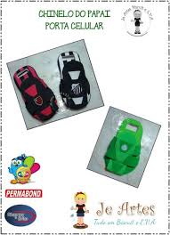 Se você é considerado o herói de alguém, você é pai! Porta Celular Para Papa Manualidades En Goma Eva Y Foami