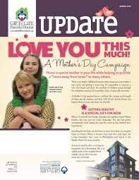 Spring 2016 Newsletter by Gift of Life Family House