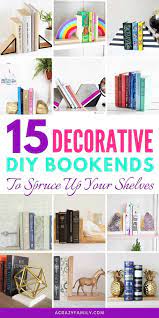 Place the paper inside the vase and smooth out any bubbles or wrinkles. 15 Decorative Diy Bookends To Spruce Up Your Shelves