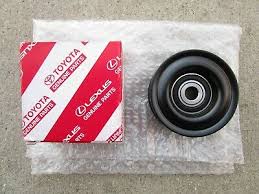 Belt tensioner pulley is squealing and. Fits 00 05 Toyota Tundra 4 7l V8 Drive Belt Tensioner Idler Pulley Oem New Ebay