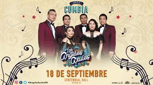 Los ángeles azules y natalia lafourcade interpretando nunca es suficiente desde puerto progreso, yucatán, méxico. Centennial Hall Los Angeles Azules