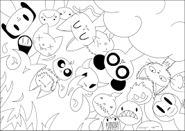 Kawaii is a japanese word meaning cute and adorable. Kawaii Coloring Pages For Adults