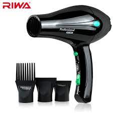 Riwa Black Bee Seires Hair Dryer Anti Radiation Design High Power Ac Motor Professional Blow Dryers Wit Professional Blow Dryer Blow Dryer With Comb Hair Dryer