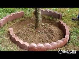 Basalite Concrete Products How To Build A Tree Ring Landscaping Around Trees Brick Garden Edging Brick Garden