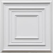 This material was made during a designer marathon with a friend. From Plain To Beautiful In Hours Schoolhouse 2 Ft X 2 Ft Pvc Lay In Or Glue Up Ceiling Panel In White Matte 100 Sq Ft Case 222wm24x24 25 The Home Depot