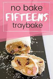 No Bake Irish Fifteens Recipe Recipe Sweet Treats Recipes Baking Tray Bakes