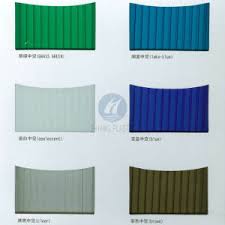 China Manufacturer Catalog Color Chart Polycarbonate Hollow Sheet