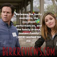 Sean anders' movie stars mark wahlberg, rose bryne, octavia spencer, tig notaro, and isabela moner. Instant Family Was A Surprise To Me I D Not Expectations And Ended Up Loving It Check Out My Full Review At Berkreviews Co Family Movies Family Drama Instant