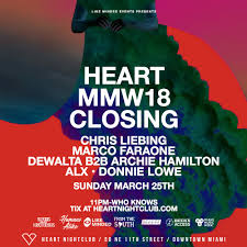 Learn how to request an account closure. Heart Mmw18 Closing Fiesta With Chris Liebing Marco Faraone More Patio At Heart Nightclub Miami 2018 Ra