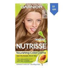 Garnier Nutrisse Nourishing Hair Color Creme 70 Dark Natural Blonde Almond Creme 1 Kit Walmart Com Nourishing Hair Dark Blonde Hair Color Garnier Hair Color