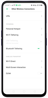 How to share mobile connection by hotspot or tethering? Can I Transfer Data On My Oppo Phone Via Wifi Tethering Oppo Australia