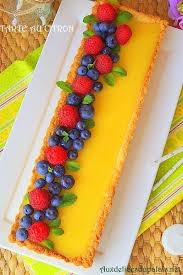 Tarte Au Citron Et Fruits Rouges Facile Aux Delices Du Palais Tarte Au Citron Facile Tarte Au Citron Recette