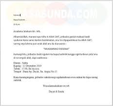 Contoh surat pribadi untuk sahabat dalam bahasa sunda 15. Download Contoh Surat Undangan Uleman Syukuran Bahasa Sunda