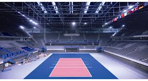 Bring home all kinds of nets, accessories and equipment to help elevate your game. Flood Light For Volleyball Court Volleyball Court Lighting