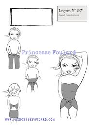 Epingle Sur Nouer Et Porter Un Foulard