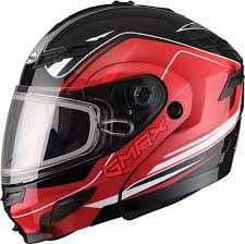 Gmax Gm54s Terrain Modular Snow Helmet With Dual Pane Shield