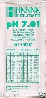 Ph Buffers And Electrode Cleaner