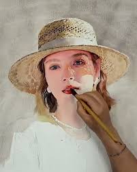 Via: @planet_by_art 👈 @_covidart_ 🎨 🎨 by: @of__apollo little artist Amélie  Klein painted in her grandfather's signature Klein Blue 💙 📍 Tag your LOVE  💙 @planet_by_art 😳 #nataliaklevaia #inside1911 #RatingArt