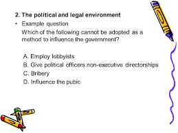 F1 Political And Legal Factors Affecting Business Ppt Download