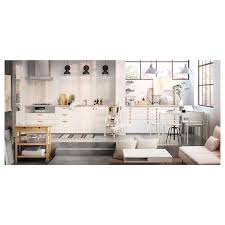 Rolling kitchen island with removable butcher block top. Forhoja Kitchen Cart Birch Ikea