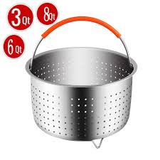 304 Stainless Steel Steamer Basket Instant Pot Accessories For 3 6 8 Qt Instant Pot Pressure Cooker With Silicone Covered Handle Steamers Aliexpress More than 292 instant pot steam release valve at pleasant prices up to 28 usd fast and free worldwide shipping! 304 stainless steel steamer basket instant pot accessories for 3 6 8 qt instant pot pressure cooker with silicone covered handle