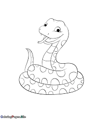 Most relevant best selling latest uploads. Snake Coloring Page