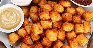 Homemade Potato Tots Recipe Cooking Recipes Recipes Food Processor Recipes