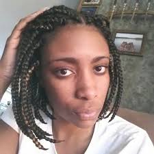 Bobbed Box Braids @whitchelle_