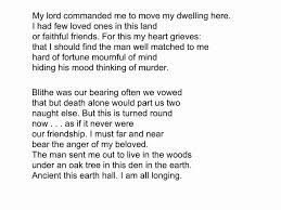 The Wife S Lament Analysis The Wife S Lament Teacher Review Literary Terms