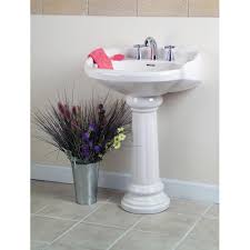 barclay victoria pedestal sink, 4 inch