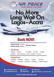 The Timetablist Air Peace Lago Accra Daily February 2017