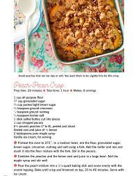 Peach Pecan Crisp Pioneer Woman Pioneer Woman Desserts Peach Recipe Food