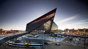 Bank stadium with ambitious video plan. Angular Stadium For Minnesota Vikings Will Host The 52nd Super Bowl