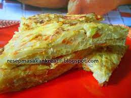 Resep Telur Dadar Kentang Resep Telur Resep Masakan Indonesia Resep