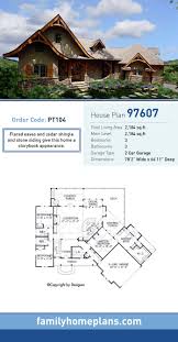Tudor homes were typically designed with an interior that complemented the exterior in terms of design style. Tudor Style House Plan 97607 With 3 Bed 3 Bath 2 Car Garage House Plans Cottage House Plans Craftsman House Plans