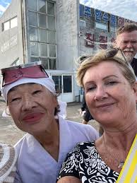 The iconic Jeju Island Haenyeo women divers. One of the best known aspects  of Jeju Island's incredible heritage and history, Haenyeo Divers are older  local women (many of who are in their