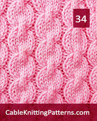 I am amazed at that 10 stitch blanket. Cable Knitting Pattern 34 Cable Knitting Patterns