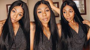 I like to clip my extensions a few inches above and below my ear all the way around for a layered look. 22 Inches Straight Hair Arison Hair Review Youtube