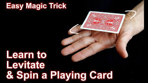 You aren't truly flying, but you can pretty much swim through the air and look. Easy Magic Trick How To Levitate And Spin A Playing Card Youtube