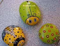 نقاشی روی سنگ En 2020 Metiers De La Pierre Roches Peintes A La Main