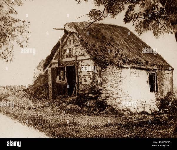 Emdale - Birthplace of Patrick Bronte - Victorian period Stock Photo - Alamy