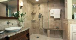 Contemporary Bathroom With Small Light Tan Tile Shower Flooring Designmine Sophisticated Bathroom Bathroom Remodeling Trends Bathroom Design