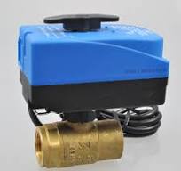 2 Wege Kugelventil elektrisch gesteuert G3/4 Zoll DN 20, Compact, mit DVGW  Zulassung